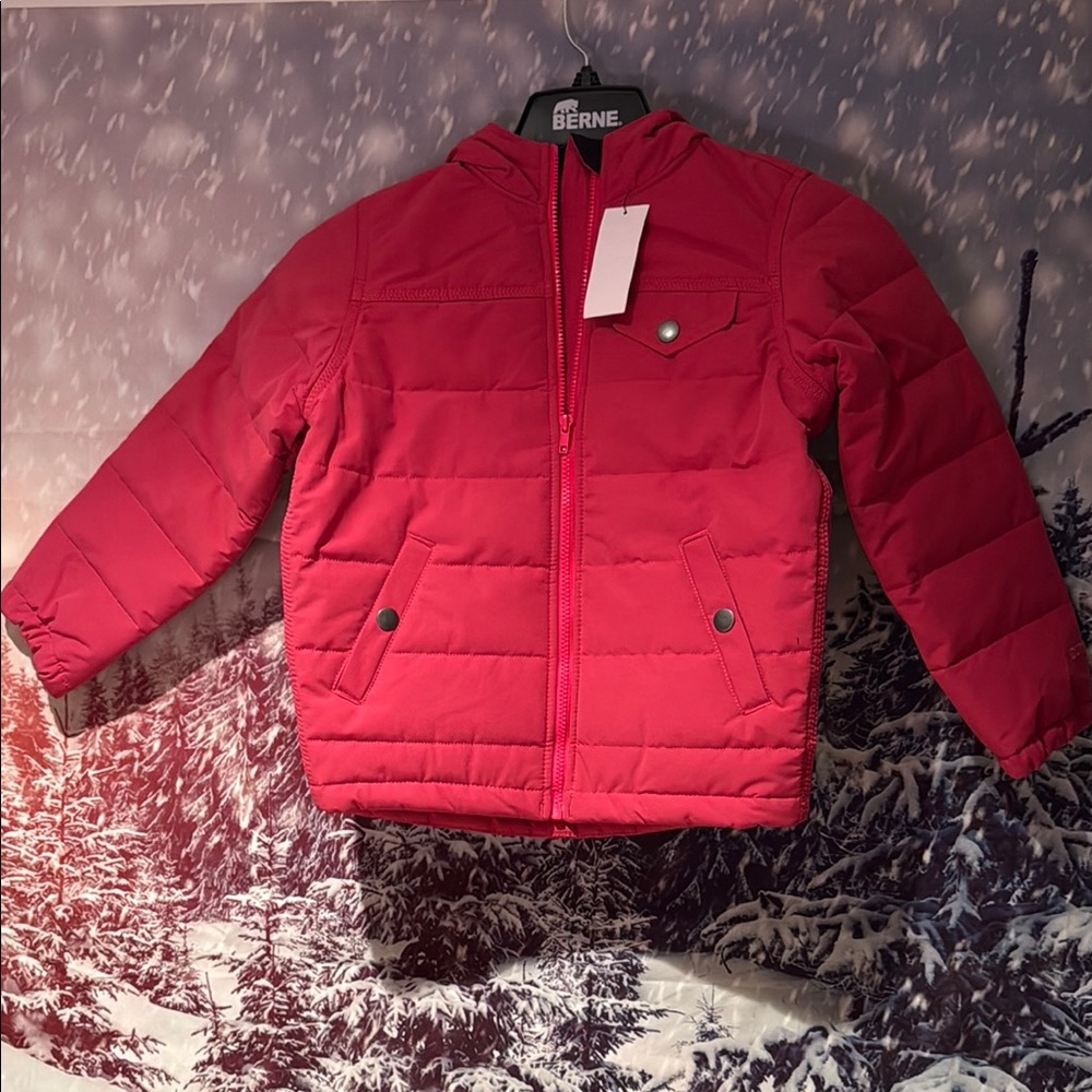 Berne Kids pink Jacket size small